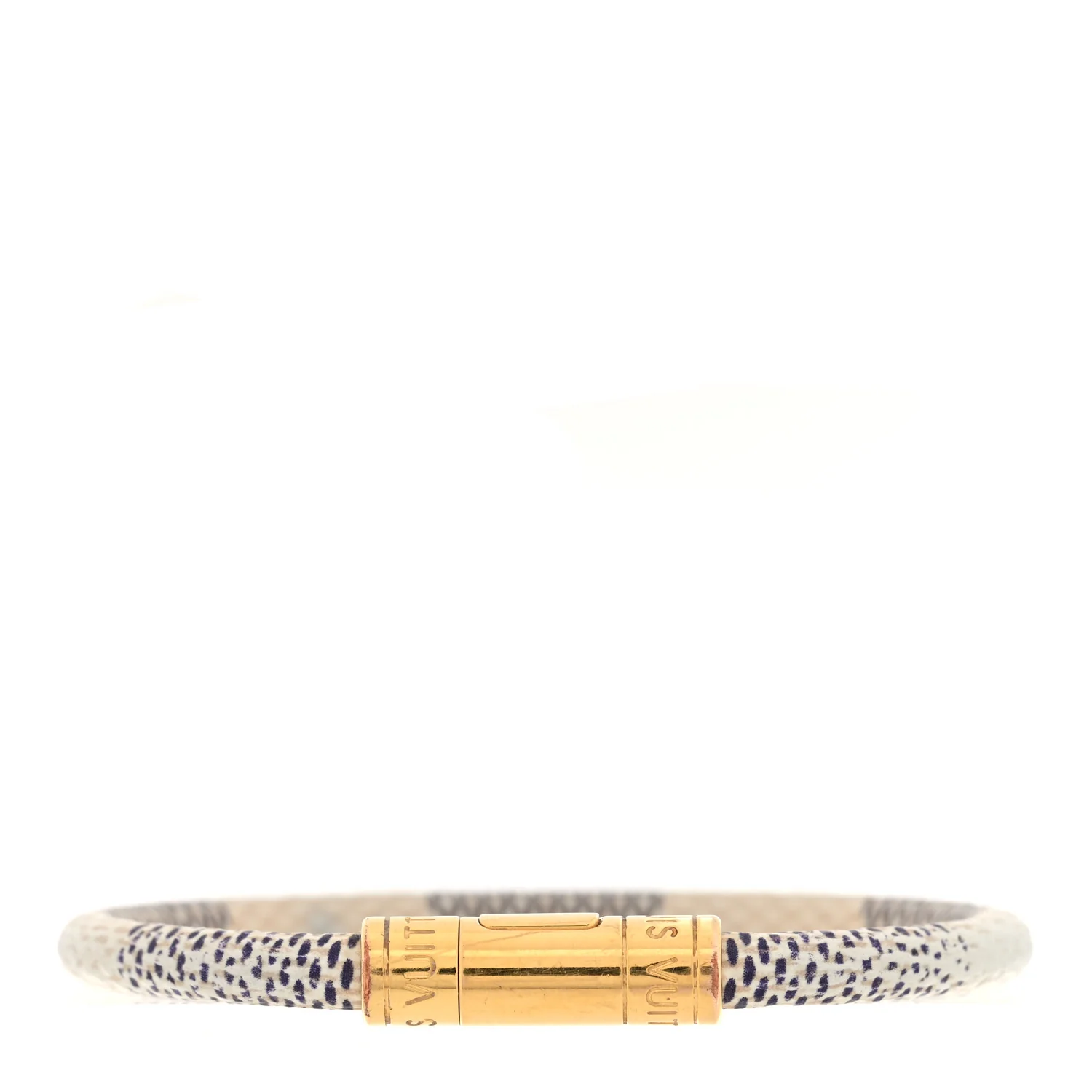 Louis Vuitton Damier Azur Keep It Bracelet size 17