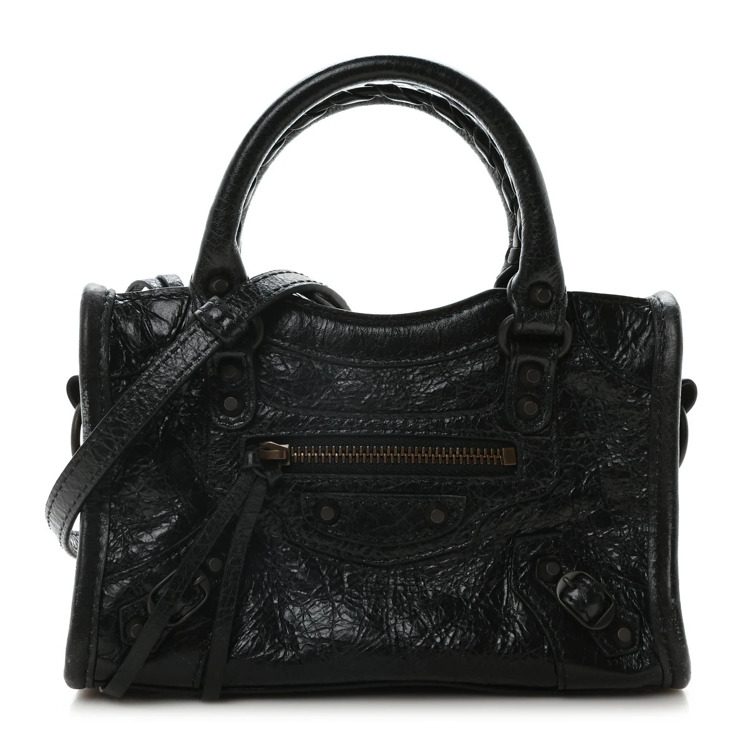 Balenciaga Arena Nano Le City in Black