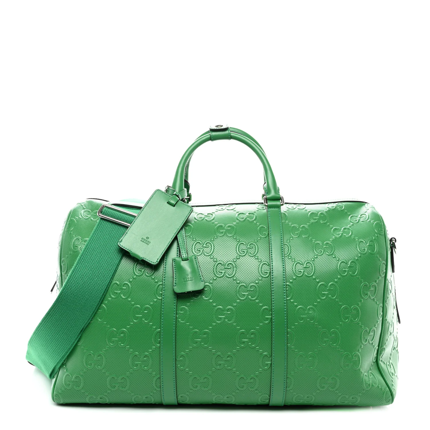 Gucci GG Tennis Duffle Bag in Green