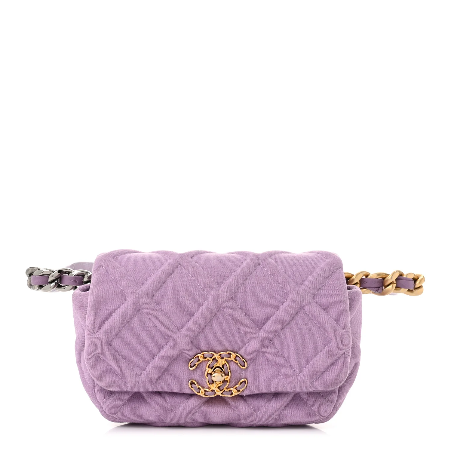 Balenciaga black quilted crush chain bag