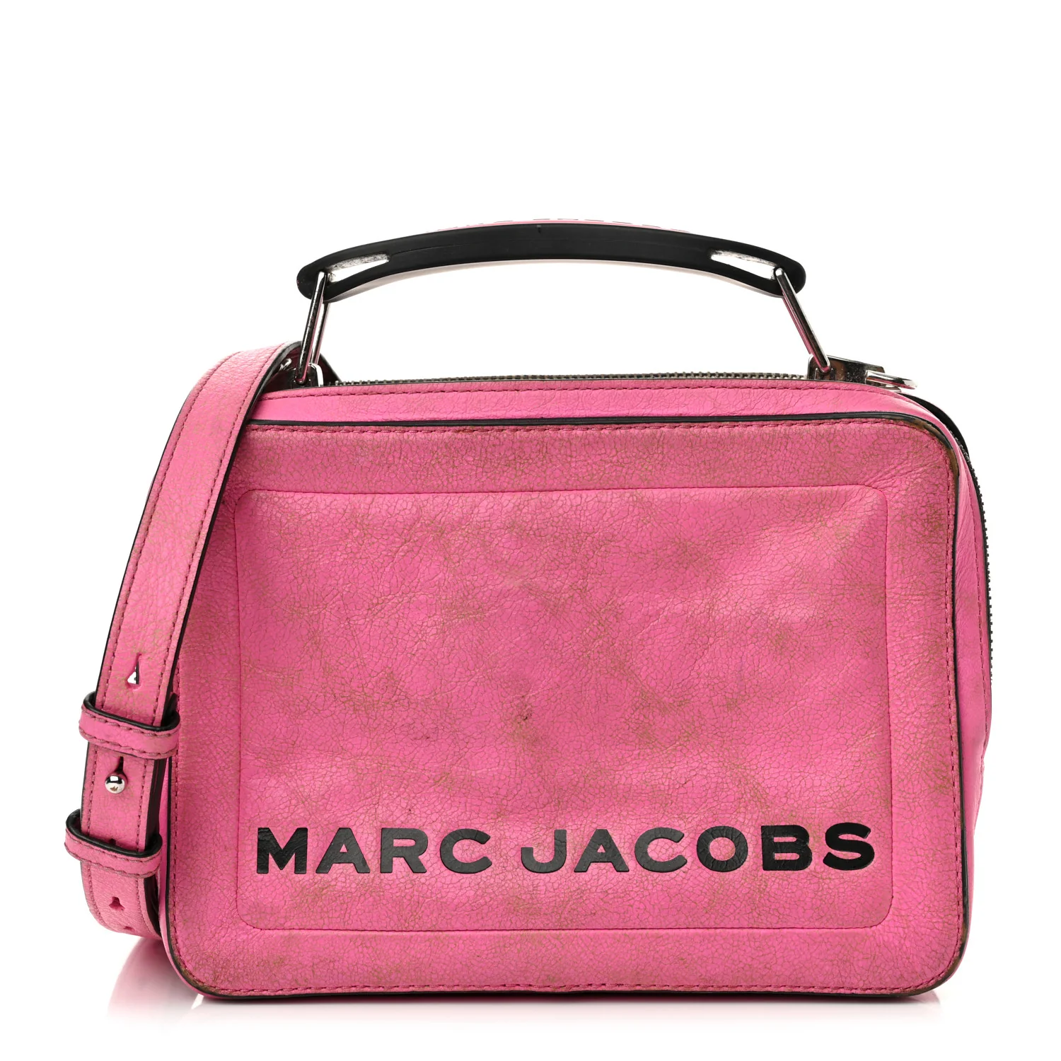 Marc Jacobs Calfskin Mini The Box Bag in Pink
