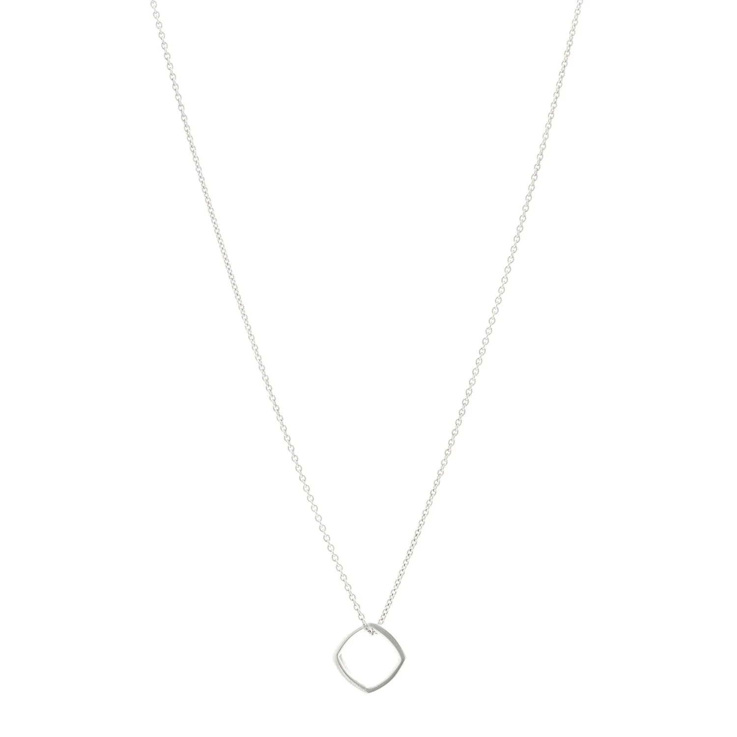Tiffany Sterling Silver Frank Gehry Torque Pendant Necklace