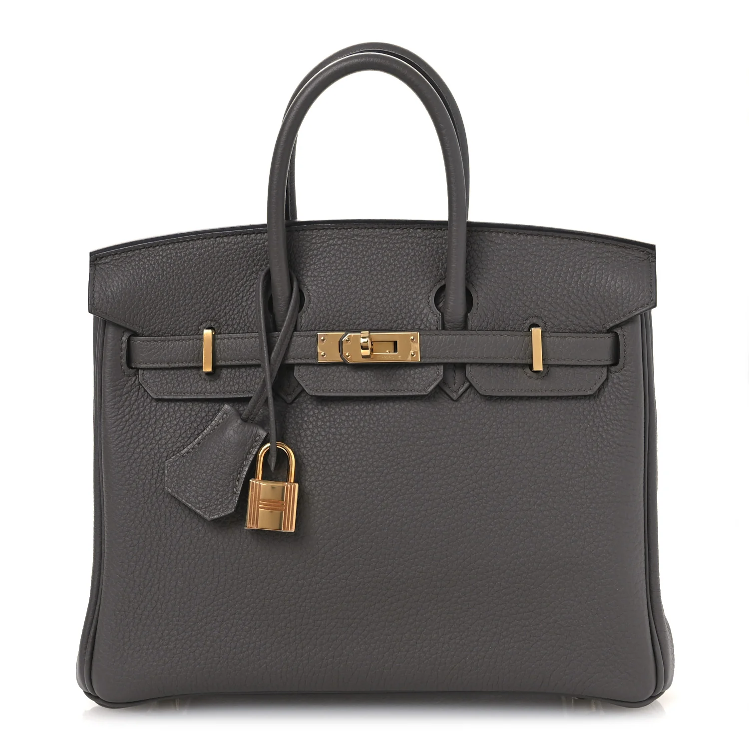 Hermes Togo Birkin 25 Etain